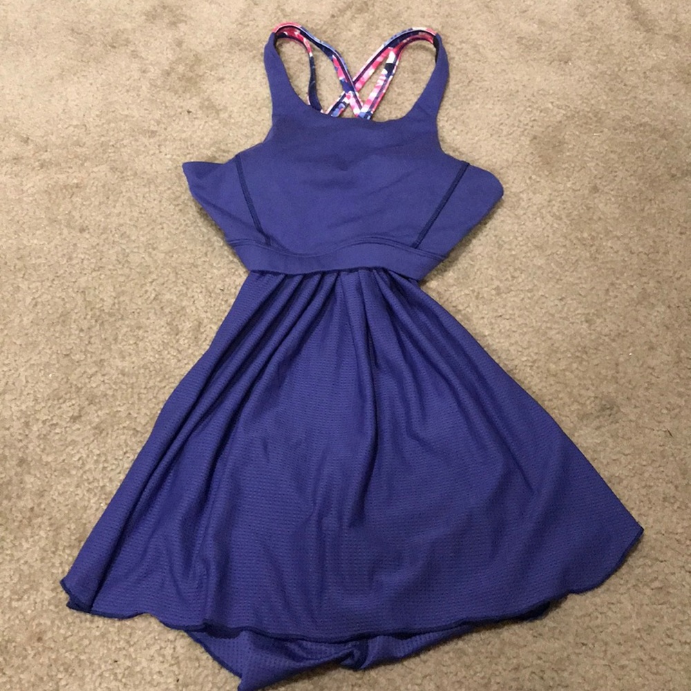Popflex Active Goddess Top Peony and Navy - Size 6
